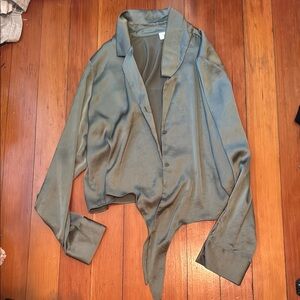 Elegant Women's Satin blouse